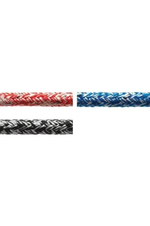 Treccia Marlow Excel Fusion 75 8 mm Nera - Leggera e Resistente per Scotte e Spinnaker con Anima in Dyneema SK78 e Calza in Polipropilene Intrecciato Economico