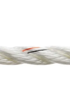 Acquista Ora Cima Marlow prestirata 3 legnoli 12 mm - Cima in poliestere per drizze e Lazy Jack con alta resistenza all'abrasione e ai raggi UV, non assorbe acqua