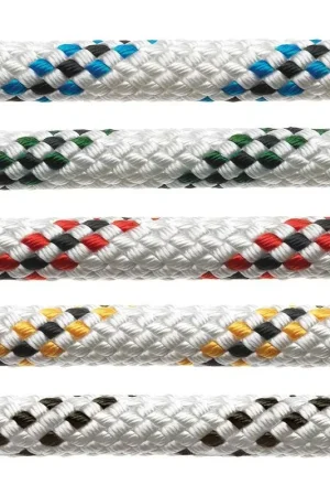 Bestseller Marlow Braid Fleck mm 6 - Treccia in poliestere alta tenacità per drizze, vang, carica alto e basso, e scotte a basso stiramento. Ideale per la nautica.
