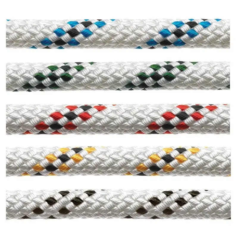 Reso Gratuito Marlow Braid Fleck mm 10 Oro - Treccia in Poliestere Alta Tenacità per Drizze, Vang e Scotto, Resistente e Pratica da Impiombare
