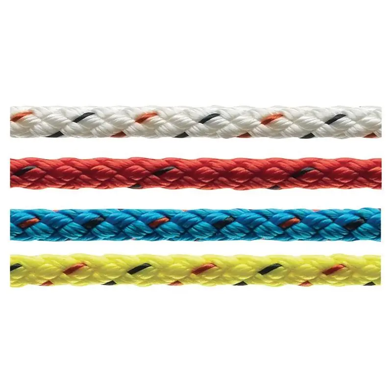 Sconto Treccia Marlow Prestirata mm 6 Lime in Poliestere a 8 Capi - Resistente per Vela, Scotte, Vang, Drizze e Paterazzi, Ottima Tenuta e Flessibilità