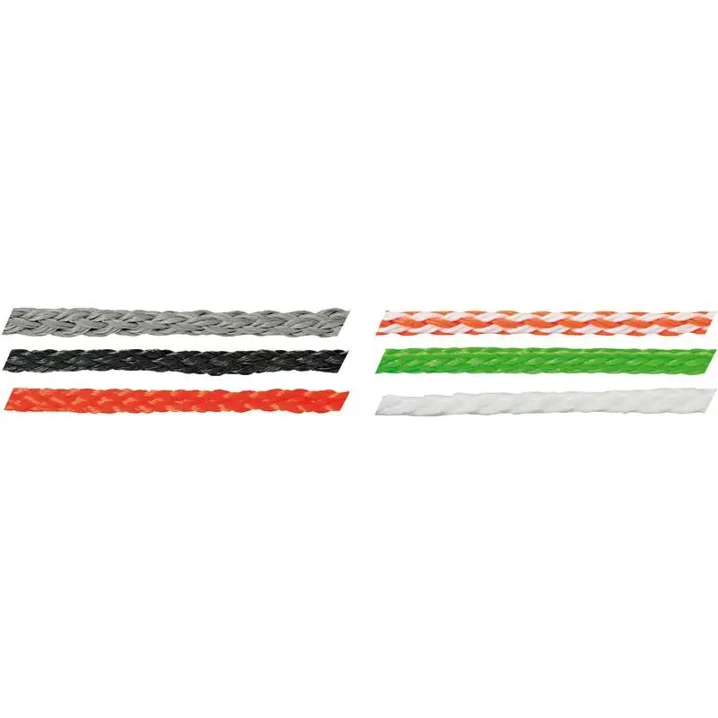Vendita Finale Treccia Levilen 12 mm Bianca Alta Tenacità per Nautica - Bobina di Treccia Facile da Manipolare, Basso Allungamento