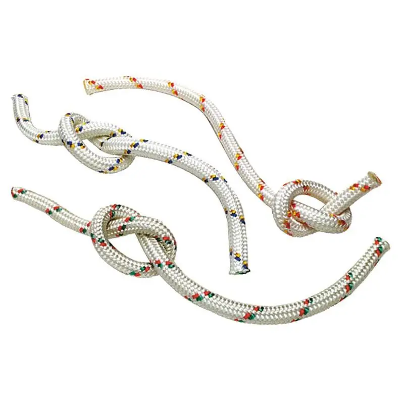 Doppia treccia verde/rossa 6 mm per scotte - Vendita a bobina Prezzo Conveniente