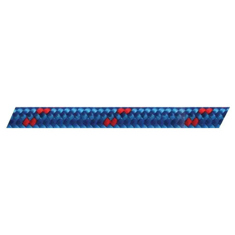 Non Perdere Doppia treccia blu mm 6 per scotte - Bobina con segnalino contrastante, ideale per la tua nautica