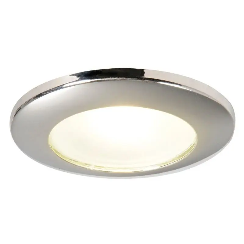 Ultimissimo Modello Faretto LED Syntesis in Acciaio Inox per Vela e Nautica - Corpo in Alluminio e Ghiera in Acciaio Inox