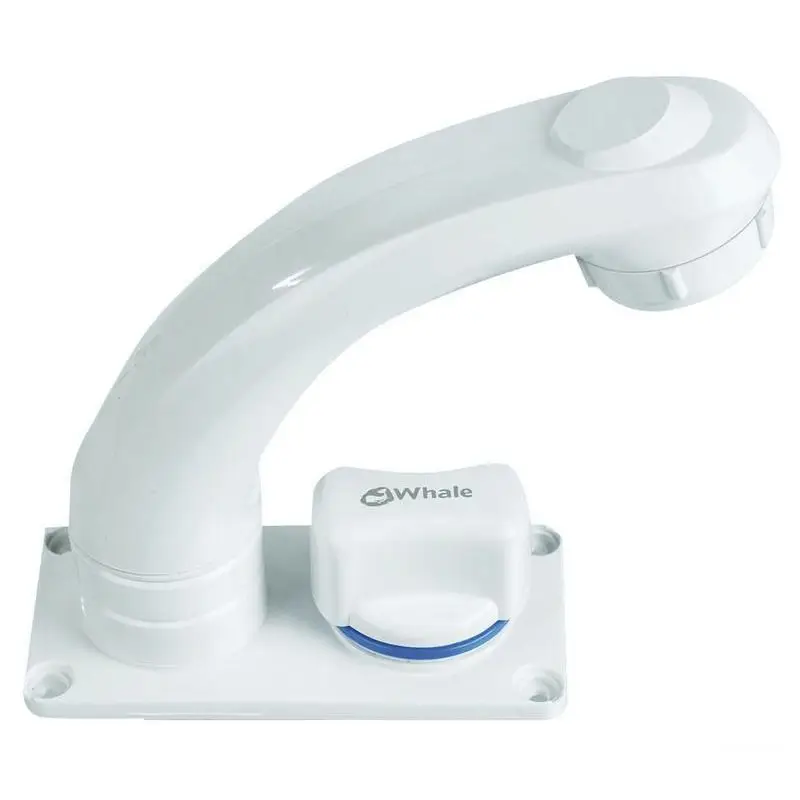Professionale Rubinetto Whale Elegance solo freddo fisso - Installazione facile e compatta per barche e spazi ridotti
