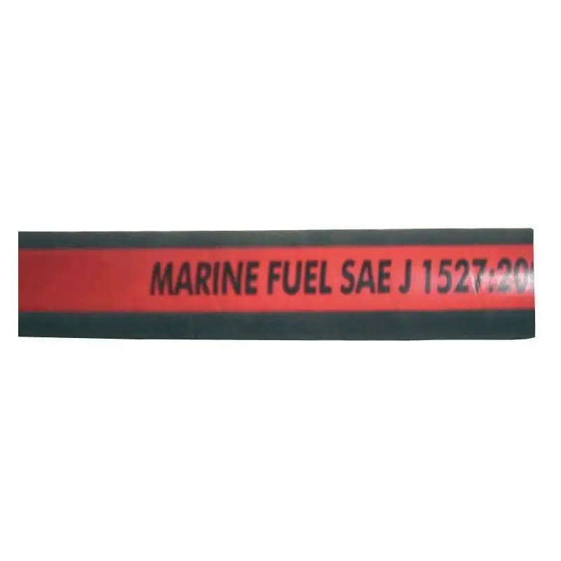 Ultimissimo Modello Tubo Carburante Classe A1 50 x 64 mm Omologato RINA ISO 7840/2013 per Nautica e Vela - Rinforzi in Tessuti Sintetici