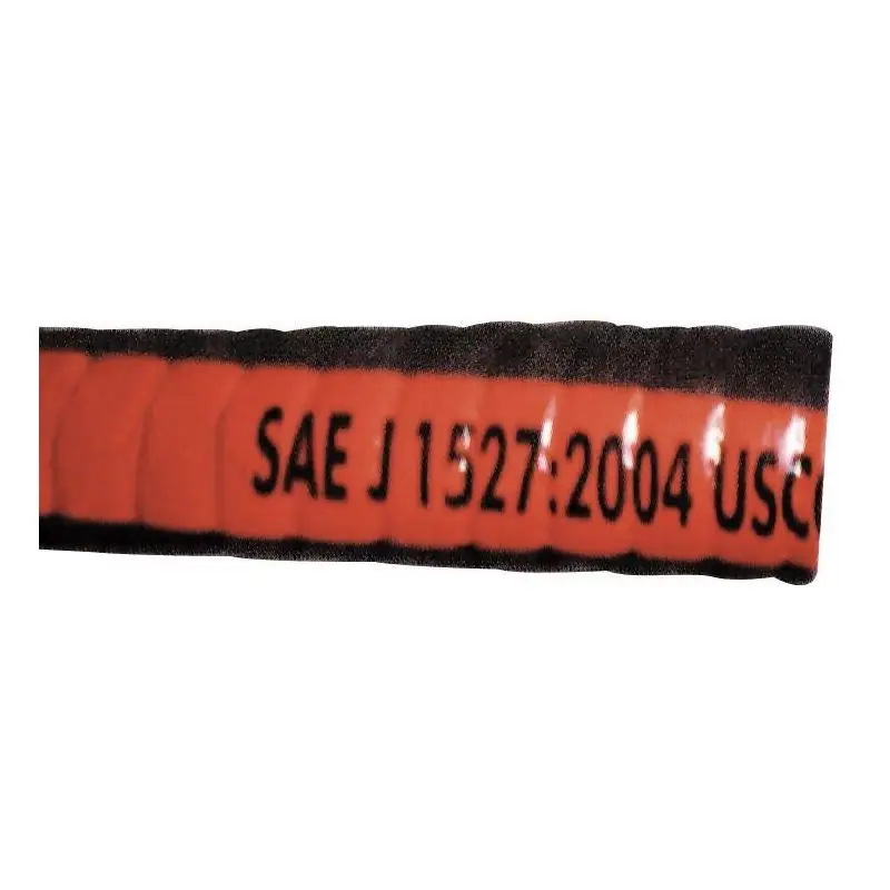 Tubo Carburante Spiralato 50 x 63 mm - 10 m con Omologazione CE RINA ISO 7840/2013 Classe A1 - Flessibile e Resistente con Rinforzo in Doppia Spirale Metallica Di Tendenza