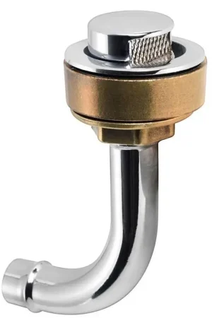 Sfiato Ottone Cromato 20 mm 90° Sinistro - Sfiati Carburante Conforme UNI EN ISO 21487 per Vela e Nautica Prezzo Di Fabbrica