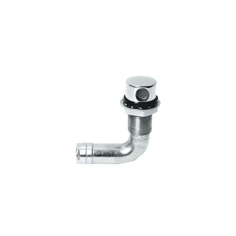 A Buon Prezzo Sfiato Inox 90° 19 mm con retina antifiamma e portagomma - Conforme norma UNI EN ISO 21487