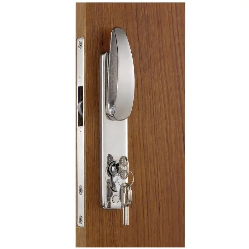 Serratura per Porte Scorrevoli Smart con Maniglie Completa di Scontro per Spessori 19/38 mm - Osculati Must-Have