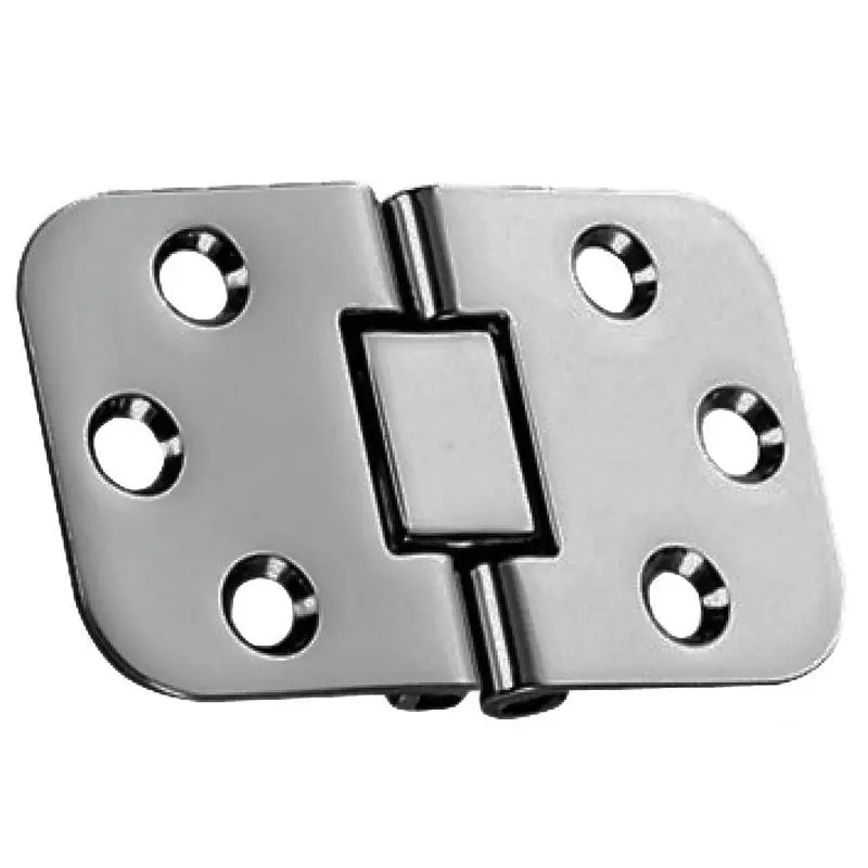 Cerniera a filo 68x42 mm in acciaio inox lucido per ribaltine tavoli - ideale per la nautica e l'arredamento esterno Promozione Esclusiva