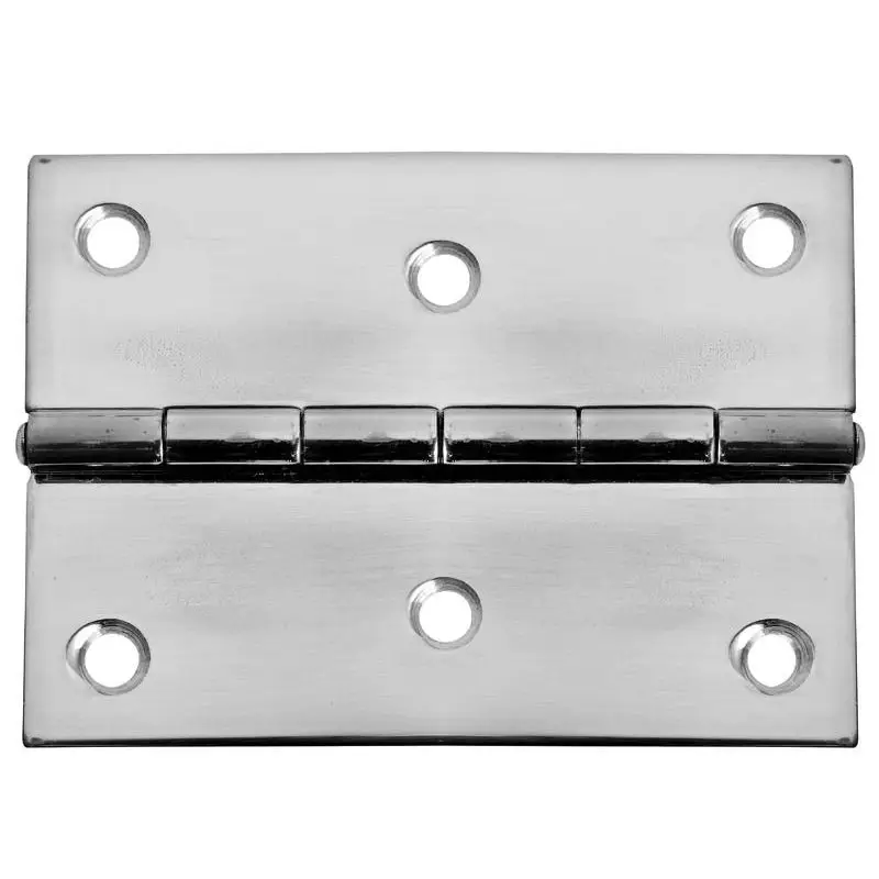 Ultime Pezzi Cerniere Inox 75x75 mm Rettangolari Lucidate a Specchio per Barche e Nautica - Alta Qualità e Resistenza per Efficienza Nautica