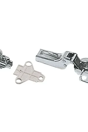Offerta Del Giorno Cerniera a molla in acciaio inox 5/9 94x54 con tacchetto in nylon per sbalzo - Ideale per barche e nautica