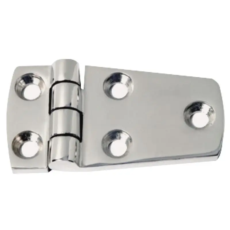 Super Prezzo Cerniera Inox mm 74x39 - Cerniere in Acciaio Inox AISI 316, Finitura Lucidata a Specchio, Osculati