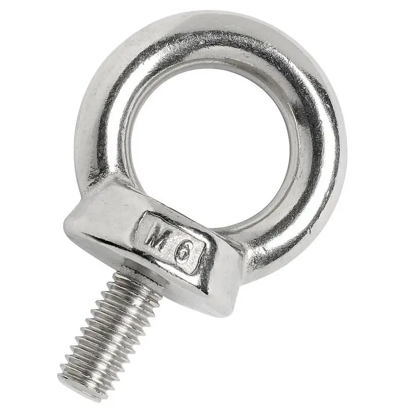 Golfare maschio 12 mm con anello in fusione di acciaio inox AISI 316 per nautica e vela - Osculati Soddisfatti O Rimborsati