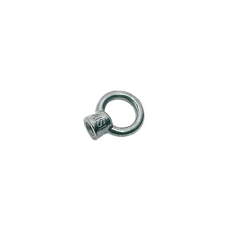 Golfare femmina 32,6 mm in acciaio inox AISI 316 lucidato con filetto per barche e nautica Promozione Esclusiva