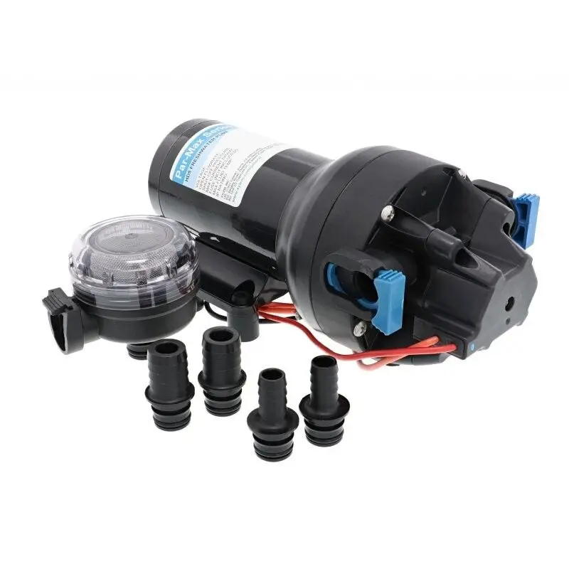 Pompa Autoclave Jabsco Par Max 5HD - Pressione Acqua 19 L/min, Autoadescante, Funzionamento a Secco, Dimensioni Compatte Prezzo Ridotto