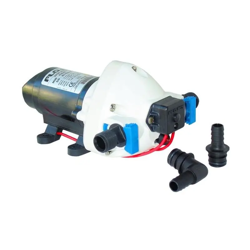 Pompa a Pressione Flojet TRIPLEX 2,0 12V 25PSI - Portata Fino a 8L/min, Autoadescante, Funzionamento a Secco, Inclusi Connettori A Buon Prezzo