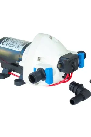 Pompa a Pressione Flojet TRIPLEX 2,9 24V 40PSI - Portata 11L/min, Autoadescante, Funzionamento a Secco, Connettori Inclusi Spedito Oggi