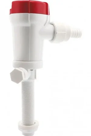 Nuova Collezione Pompa a Scafo 500 GPH per Vasca del Vivo - 12V CC, Ingresso Passante Dritto, 3/4 NPT