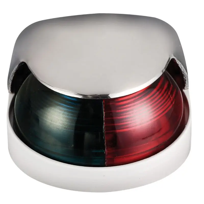 Occasione Imperdibile Fanale di coperta inox AISI 316 lucidato a specchio 225° bicolore luce LED