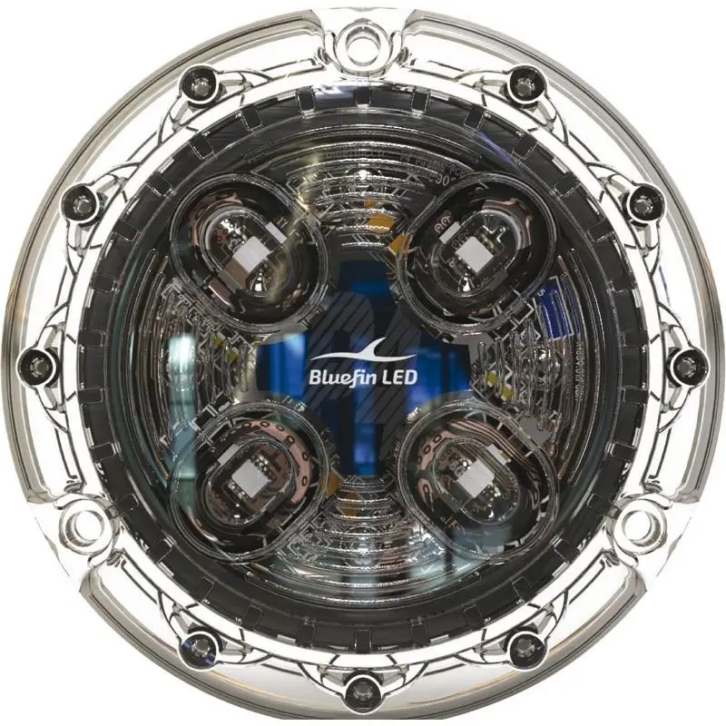 Faro LED Piranha P4 Polymer Dual Color Blu e Bianco per Imbarcazioni Compra Online