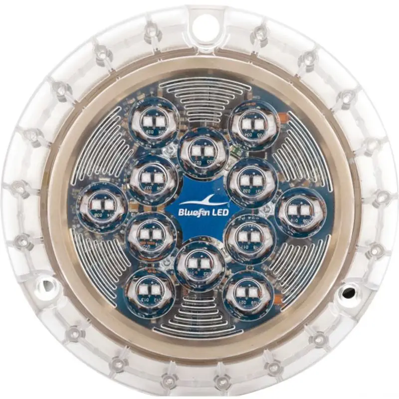 Piranha P24 LED Dual Color Bianco e Blu - 10.000 Lumen, Installazione Fuori Acqua, Bronzo, Certificazione RINA Offerta