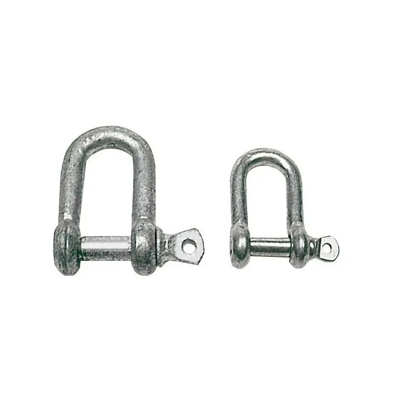Promo Stagionale Grilli zincati a D 6 mm con finitura e filetti accurati per forniture nautiche