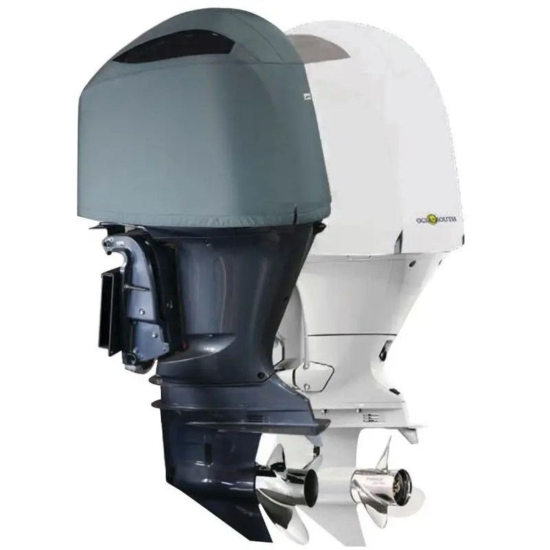 Spedito Oggi Coprimotore per Yamaha 4 CYL 1.8L F115B F130A 2014 - Protezione impermeabile, traspirante e UV resistente per storage all'aperto, tessuto ATLAS 340 g/m2.