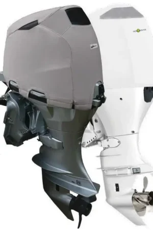 Pagamento Sicuro Coprimotore OceanSouth per Honda 4CYL 2.3L BF115 BF140 BF150 2022, tessuto ATLAS impermeabile e traspirante, protezione per stoccaggio all'aperto.