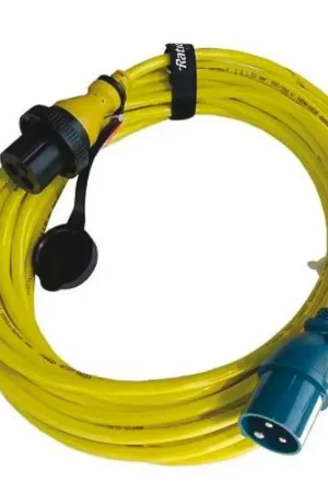 Occasione Cavo da Banchina 3 × 4 mm2 - 25 m con Connettori Stampati e Indicatore di Tensione
