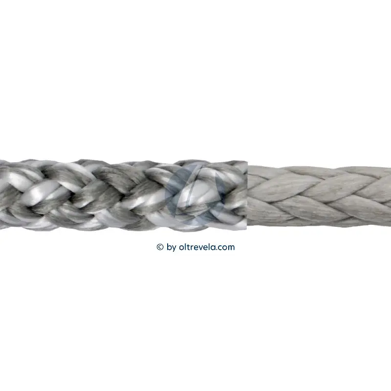 Spezzone 4,40 metri Doppia treccia DSK78 SUPERSWIFT Ø6.5mm grigia Prezzo Scontato