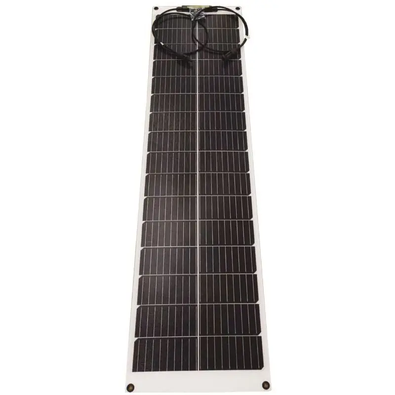 Pannello solare Osculati 75 W ultrasottile e flessibile 1370x344x2,5 mm, celle monocrystalline 23% efficienza, fissaggio biadesivo, cavo con spina MC4 incluso. Soddisfatti O Rimborsati