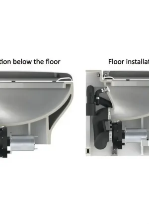 WC Tecma Elegance 2G 12V Touch Eko, vaso piccolo in ceramica, chiusura soft close, pannello di controllo incluso, ideale per spazi di bordo. Acquista Ora