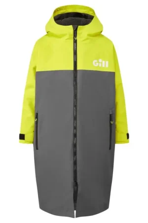 Aqua Parka Junior Gill Marine - Cappotto/Accappatoio Termico Impermeabile per cambiarsi all'aperto, per i tragitti in gommone, i momenti di attesa al freddo Esclusivo