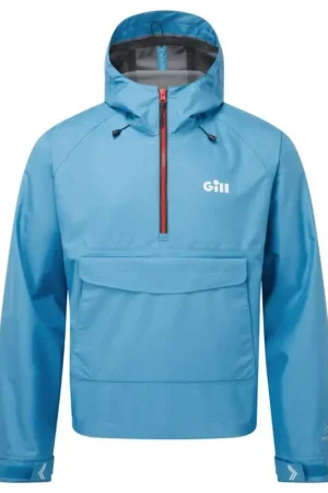Giacca impermeabile Verso Lite Gill Marine, leggera e ripiegabile, con cappuccio regolabile e ampia tasca frontale, ideale per attività outdoor e nautiche. Promozione Esclusiva