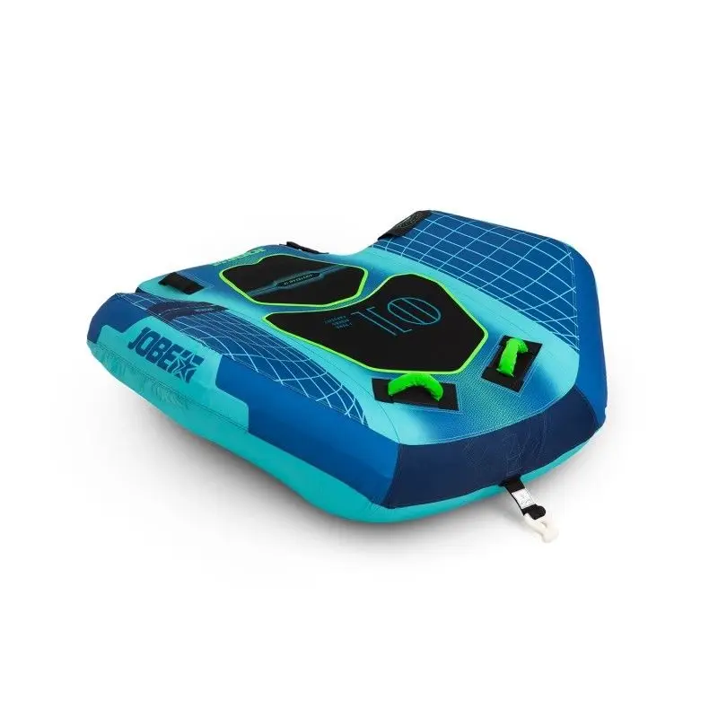 Jobe Airstream Towable 1P - Gonfiabile Resistente in Nylon 840 Denari, Leggero e Reattivo, Maniglie in Neoprene Soft-Grip, Ideale per Divertimento sulla Acqua. Occasione Imperdibile