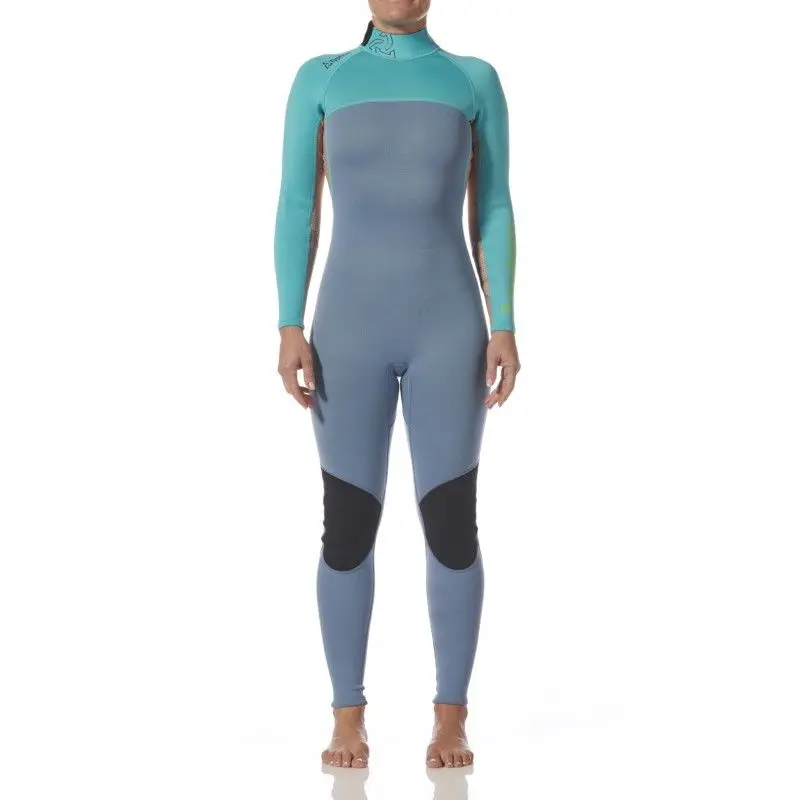 Popolare MUTA INTERA AZURE/NIMBU DONNA TG.16 - Neoprene 3/2 mm ecologico, cuciture piatte, traspirante, chiusura YKK®, design ergonomico, superelastico sotto le braccia, rinforzi abradabili.