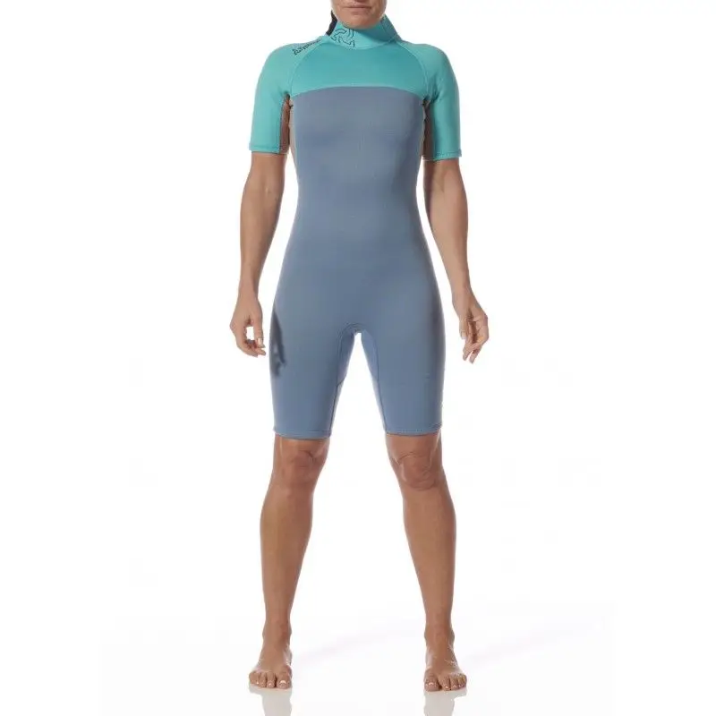 Compra Oggi Stesso MUTA SHORTY AZURE/NIMBU DONNA TG.14 - Neoprene 3/2 mm ecologico, cuciture piatte, chiusura posteriore YKK®, design ergonomico, superelastico sotto le braccia, rinforzi cuciture incrociate, pannelli ginocchia resistenti.