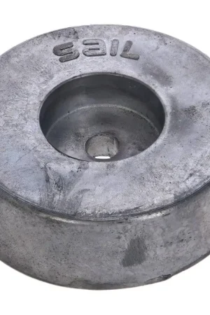 Anodo Poppa Zinco Ø125x38 per Barche Nautiche Super Prezzo