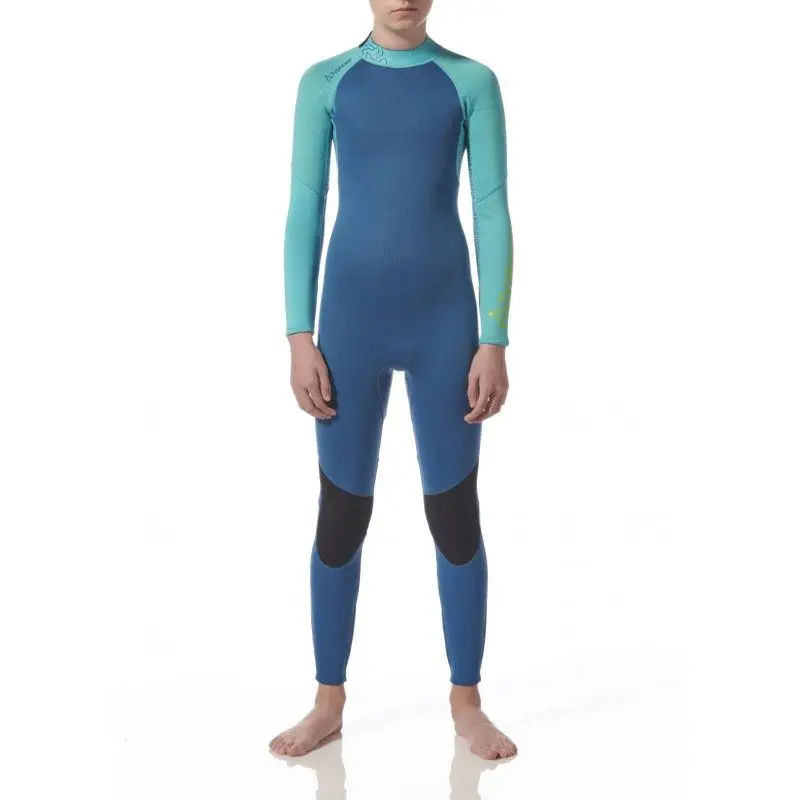 Più Venduto Muta Intera Essential Ragazzo 3/2 mm Neoprene Ultraelastico con Chiusura Posteriore YKK e Design Ergonomico per Massima Flessibilità