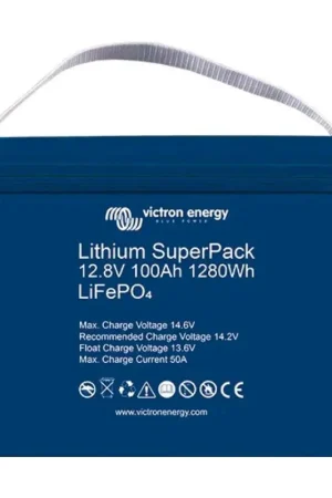Occasione Imperdibile Batteria al Litio SuperPack 12,8V/60Ah con BMS integrato Victron Energy per Nautica e Vela