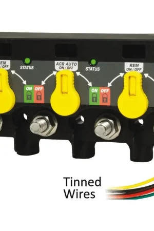 Egis XD Flex L Triple - Relay bistabile e VSR per batterie - Configurazione con fili volanti Ultima Occasione