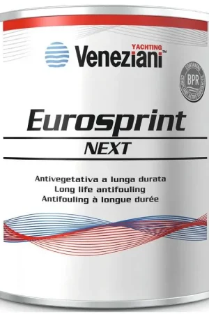 Antivegetativa Eurosprint Bianca 0,75 l a matrice dura ad alta percentuale di rame per barche veloci Saldi