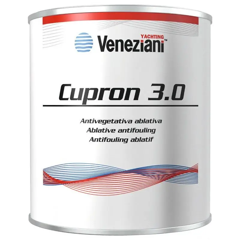 Antivegetativa Cupron 3.0 Bianca 0,75 l - Protezione stagionale per barche, mantiene la superficie nuova con minor consumo rispetto ad antivegetative autoleviganti. Offerta Del Giorno