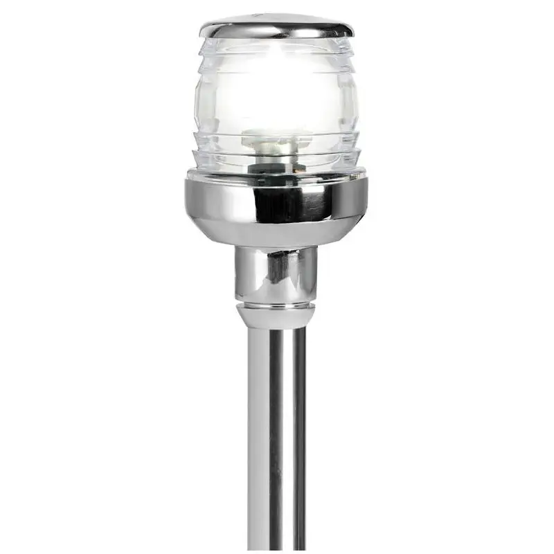 Promozione Esclusiva Asta 360° LED Abbattibile Inox per Imbarcazioni < 20 m - Fanale Certificato COLREG72 in Policarbonato e AISI 316