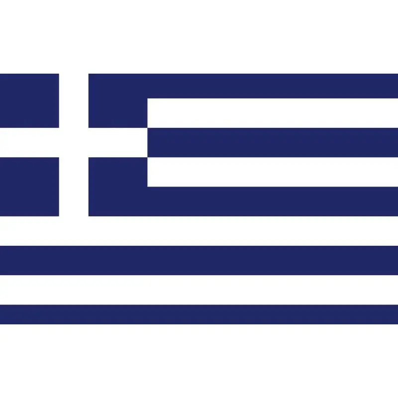 Occasione Imperdibile Bandiera della Grecia in poliestere resistente con stampa a tinte indelebili per nautica e vela - Osculati Bandiera Grecia