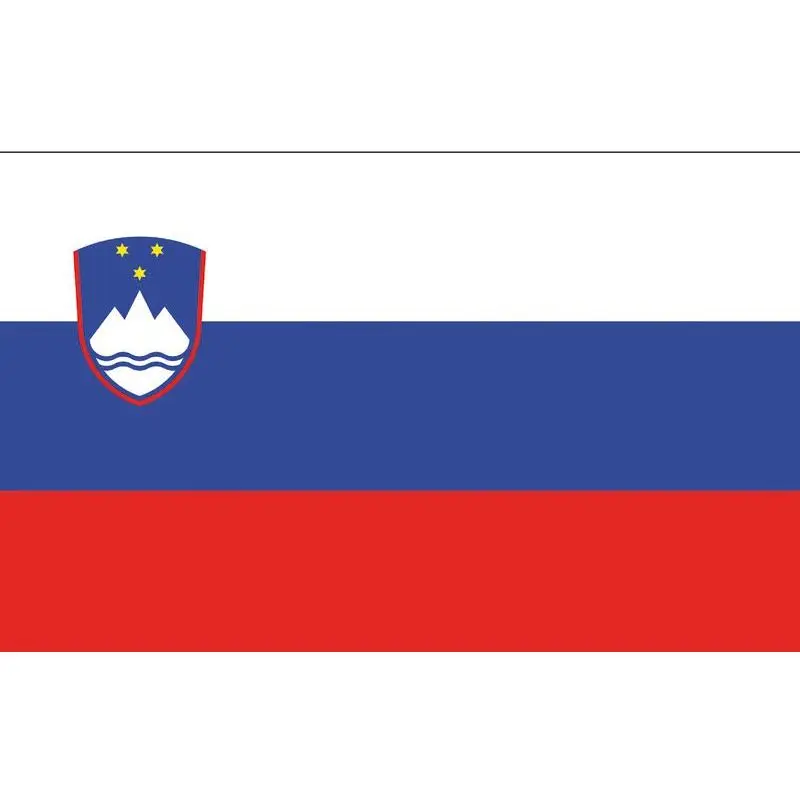 Bandiera Slovenia in Poliestere - Resistente e Stampa Indelebile per Nautica e Vela Promo Stagionale