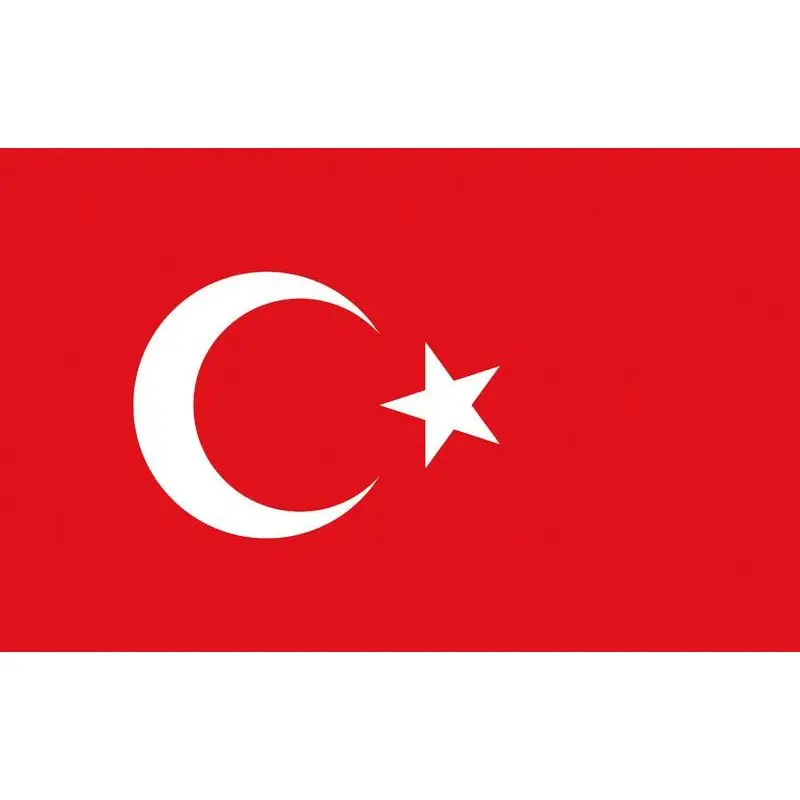 Bandiera Nautica della Turchia in Poliestere - Osculati, Stampa a Tinte Indelebili Offerta Speciale